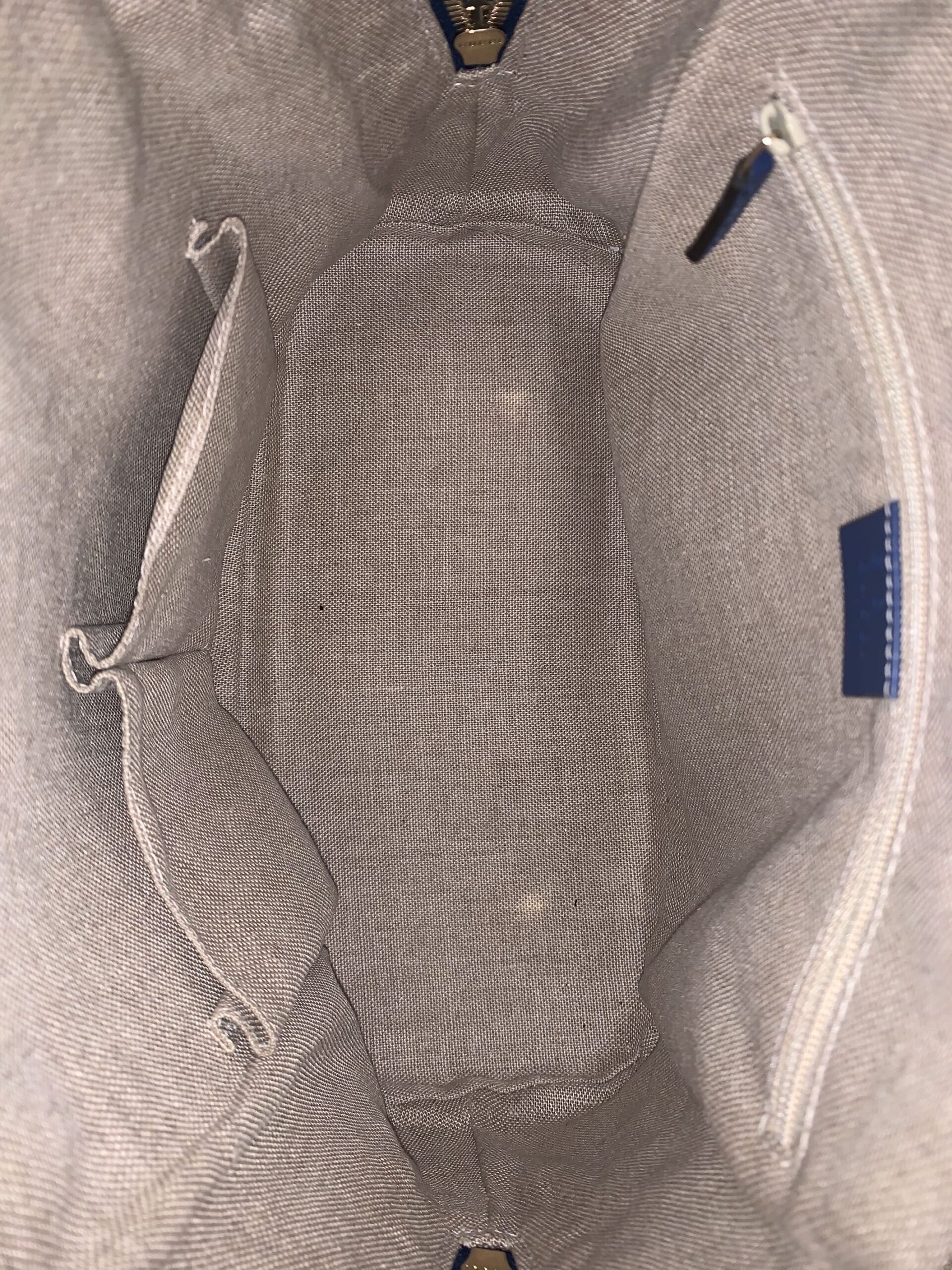 Borsa Gucci in Pelle Microguccissima Blu thumb