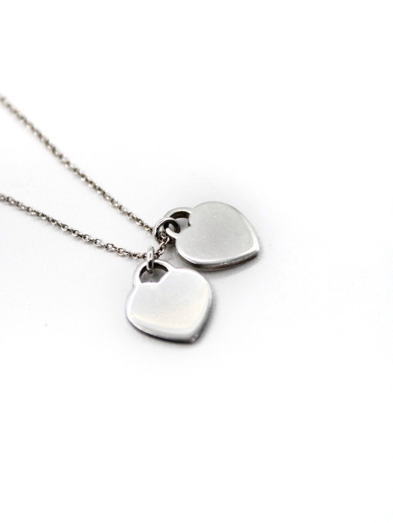 Collana Tiffany con Doppio Cuore Mini thumb