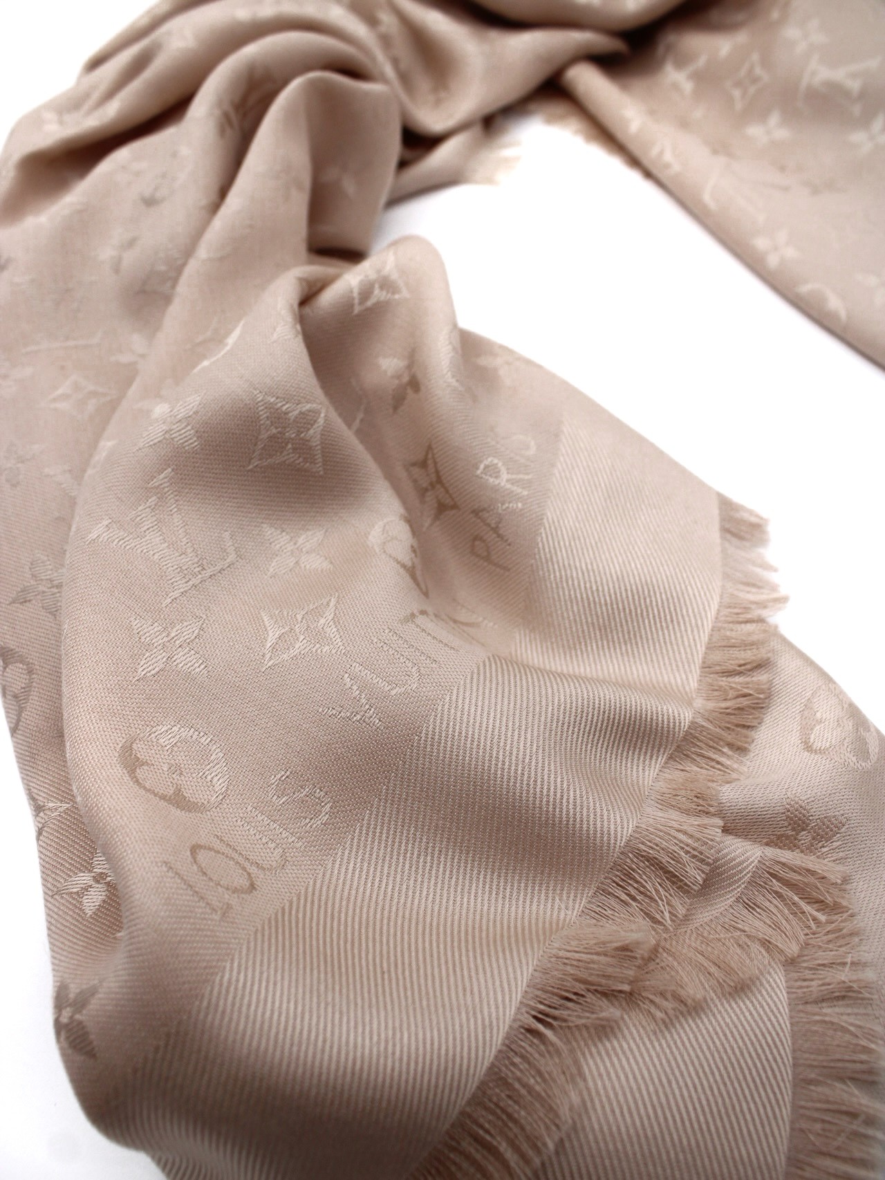 Scialle Louis Vuitton Avorio thumb
