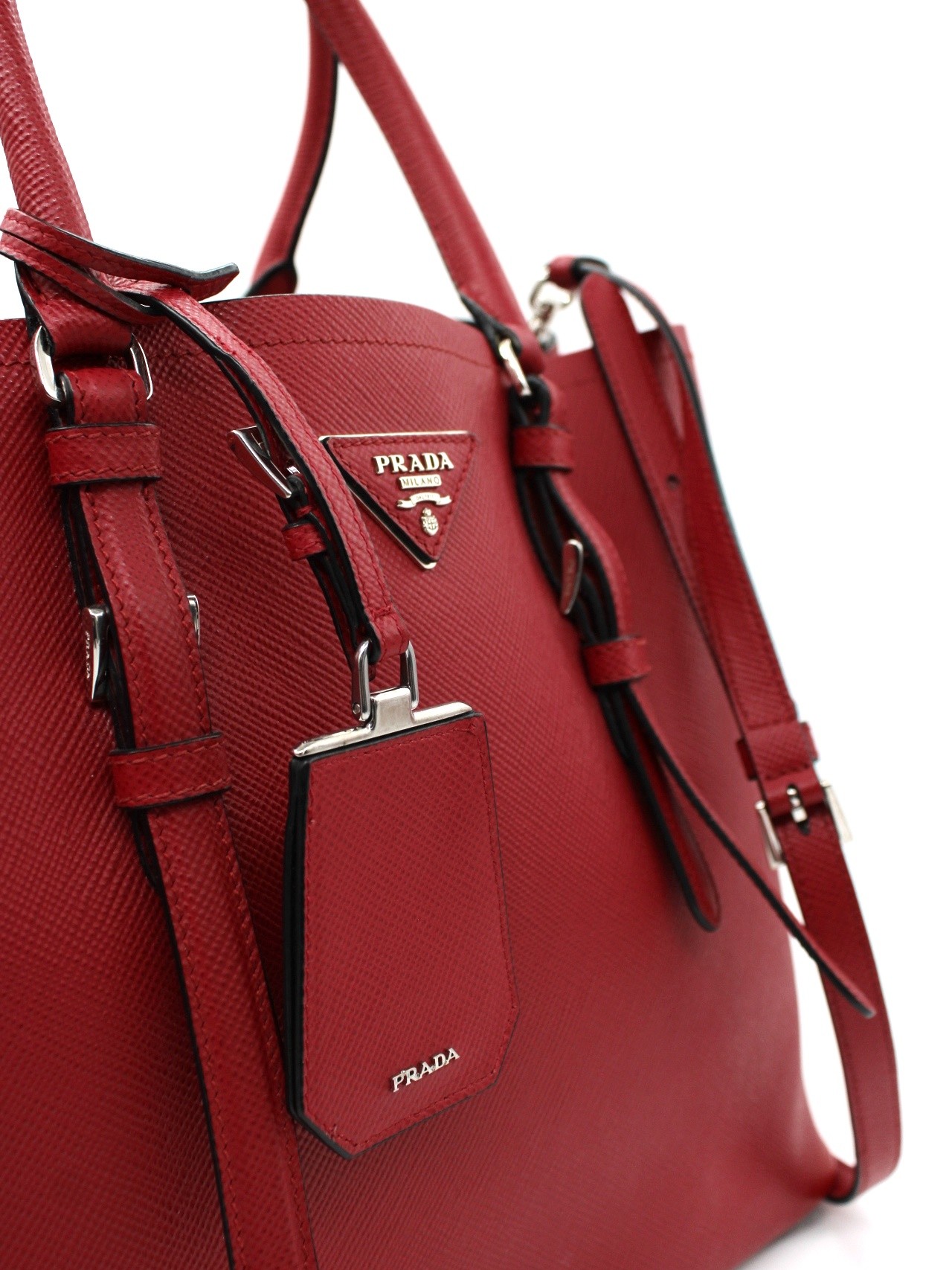 Borsa Prada Double Large In Pelle Saffiano thumb
