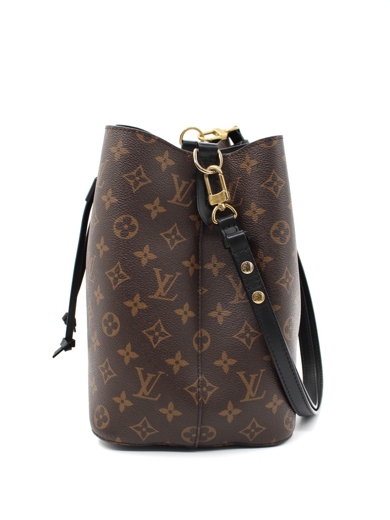 Borsa Louis Vuitton NéoNoé in monogram Nero thumb