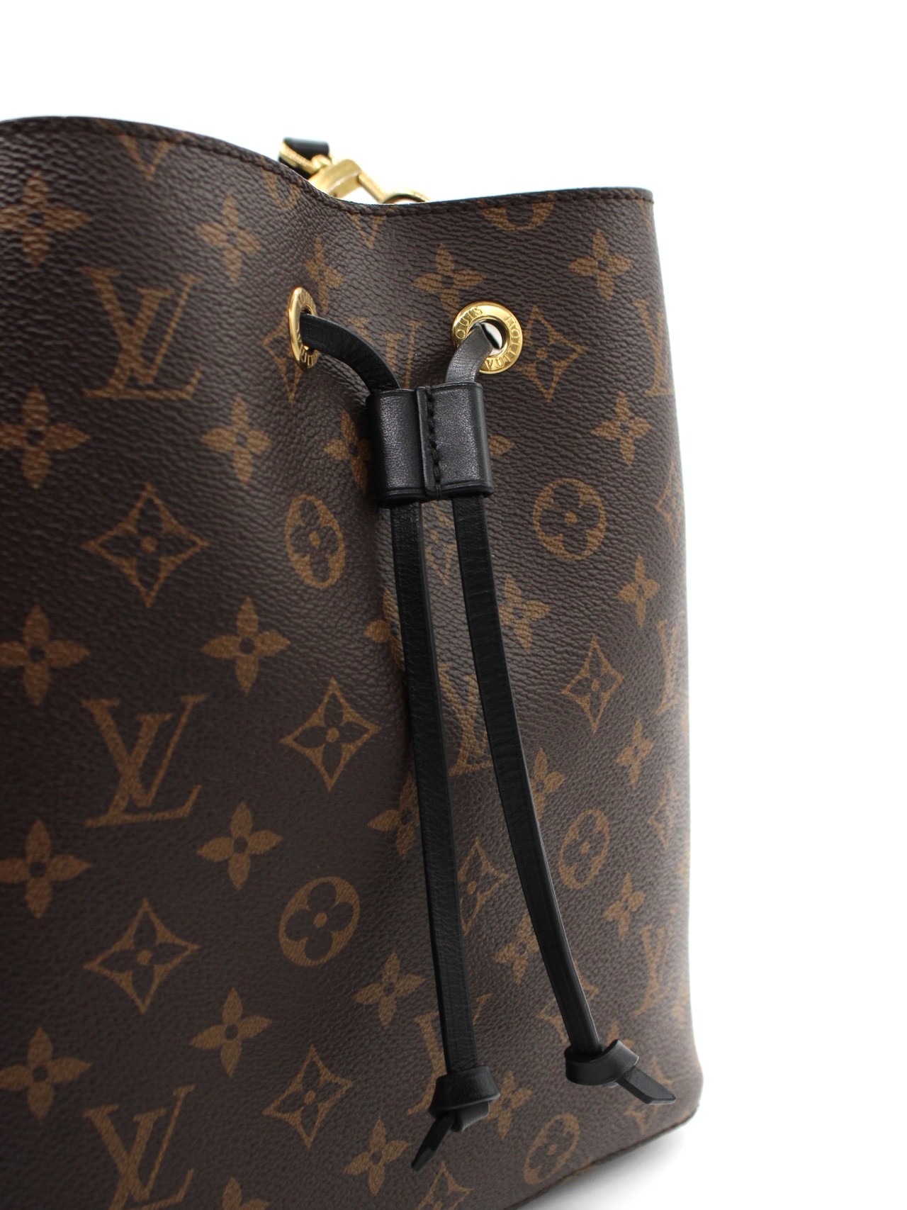 Borsa Louis Vuitton NéoNoé in monogram Nero thumb
