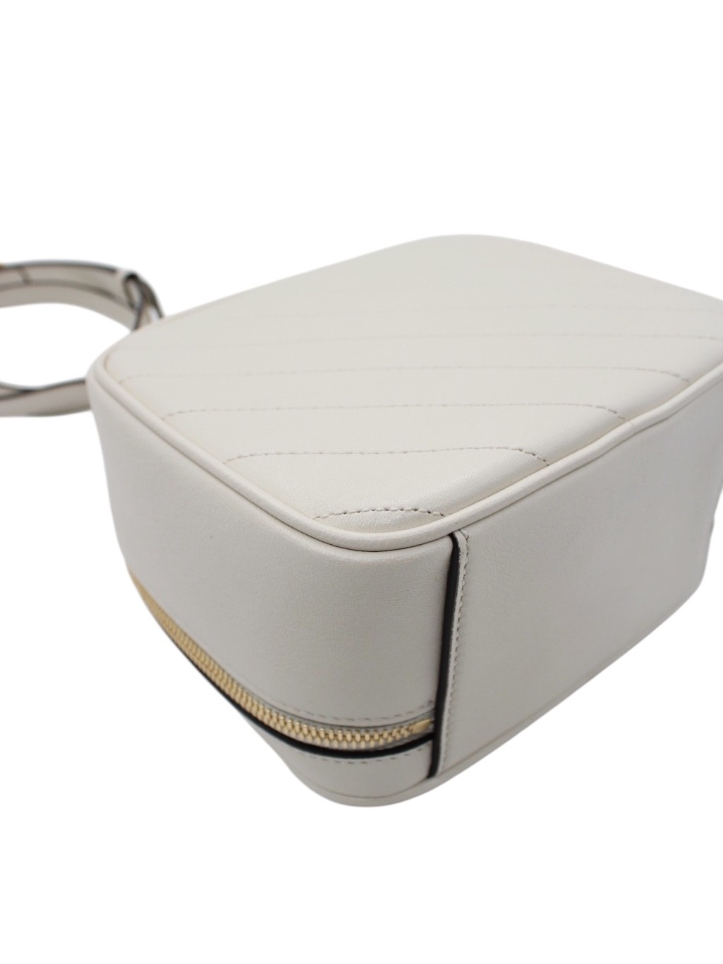 Borsa Gucci Blondie in Pelle Bianca thumb