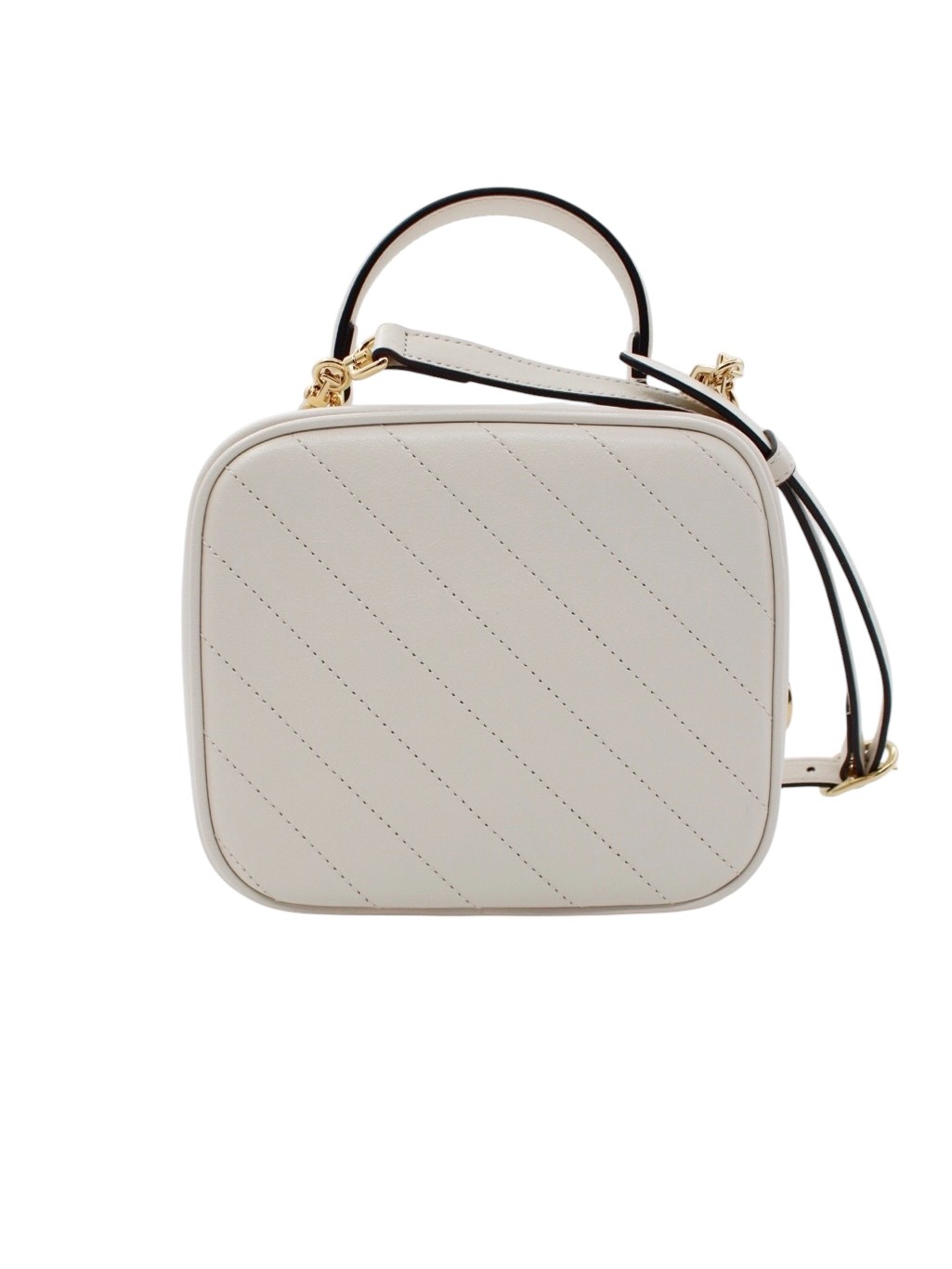 Borsa Gucci Blondie in Pelle Bianca thumb