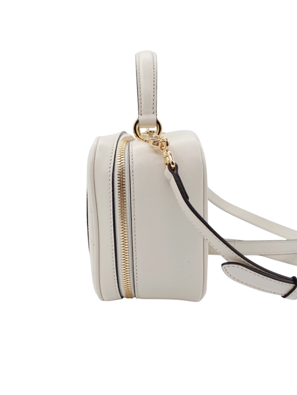 Borsa Gucci Blondie in Pelle Bianca thumb