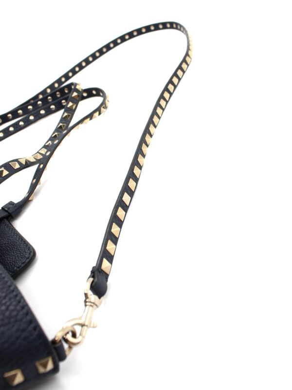 Shopper Valentino Garavani Rockstud in Pelle Blu