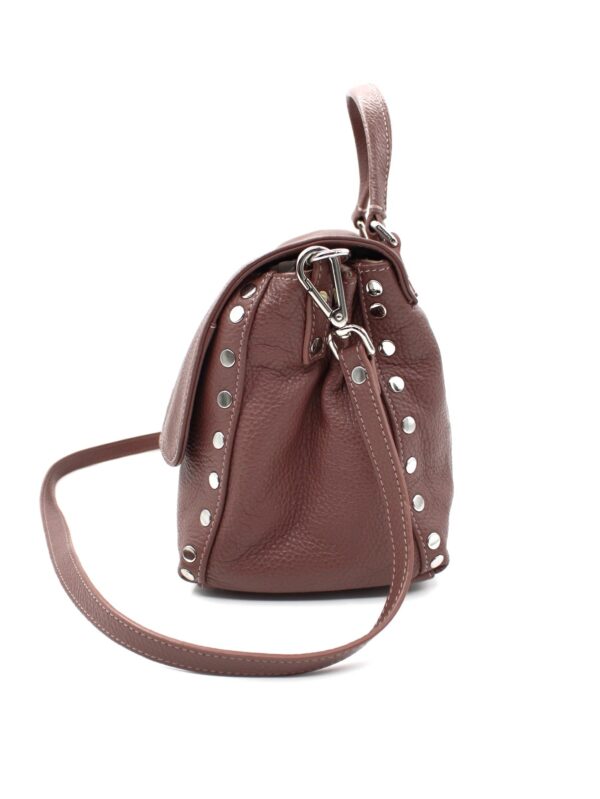 Borsa Zanellato Postina S in Pelle Malva