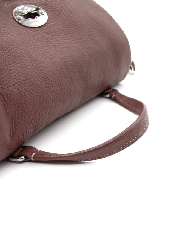 Borsa Zanellato Postina S in Pelle Malva