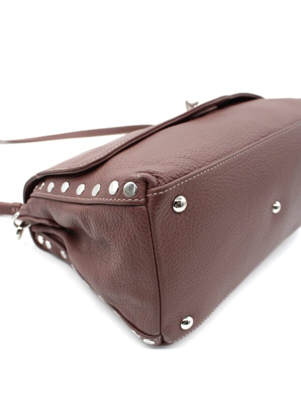 Borsa Zanellato Postina S in Pelle Malva