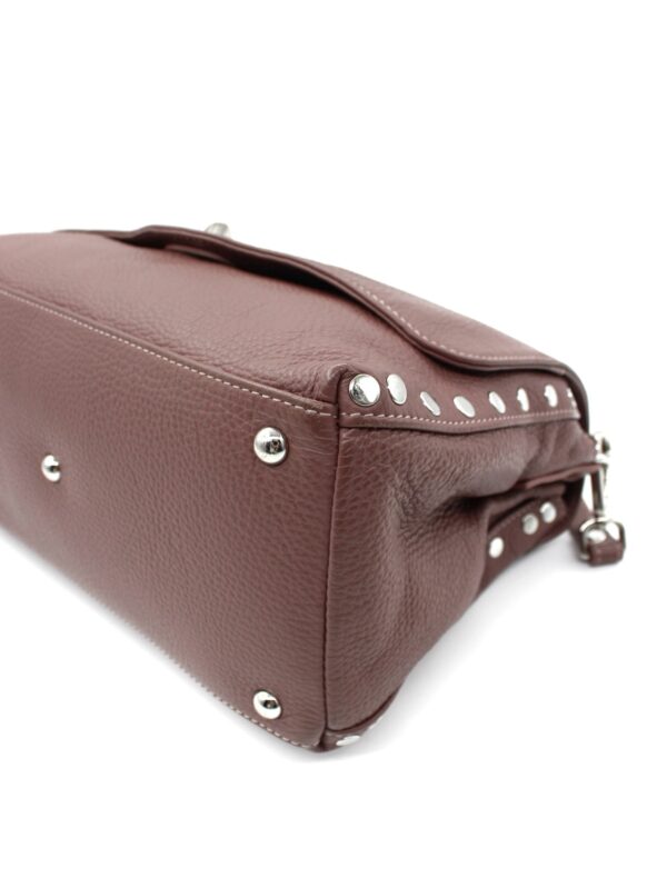 Borsa Zanellato Postina S in Pelle Malva