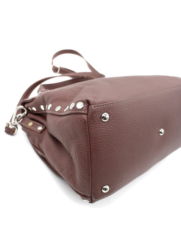 Borsa Zanellato Postina S in Pelle Malva