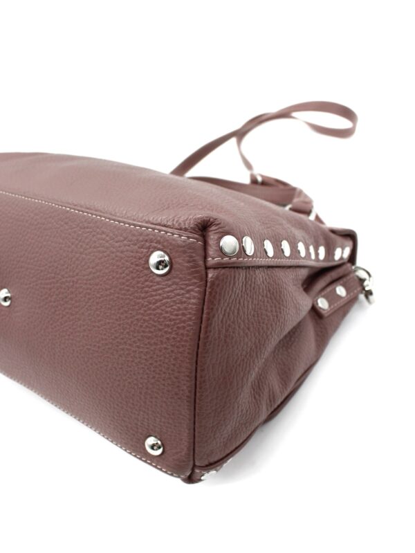 Borsa Zanellato Postina S in Pelle Malva