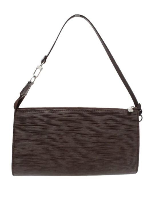 Pochette Louis Vuitton in Pelle Epi Marrone