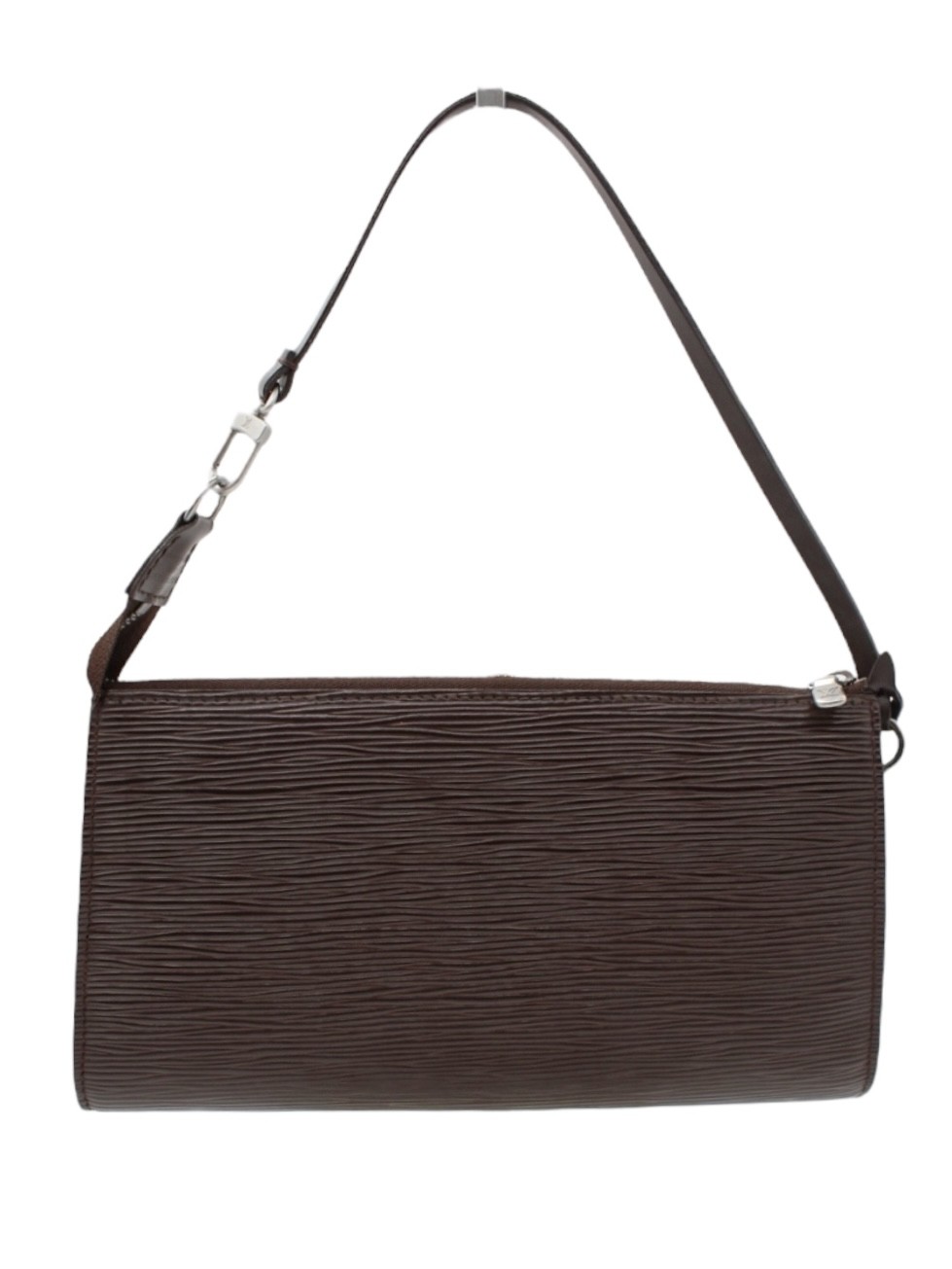 Pochette Louis Vuitton in Pelle Epi Marrone thumb