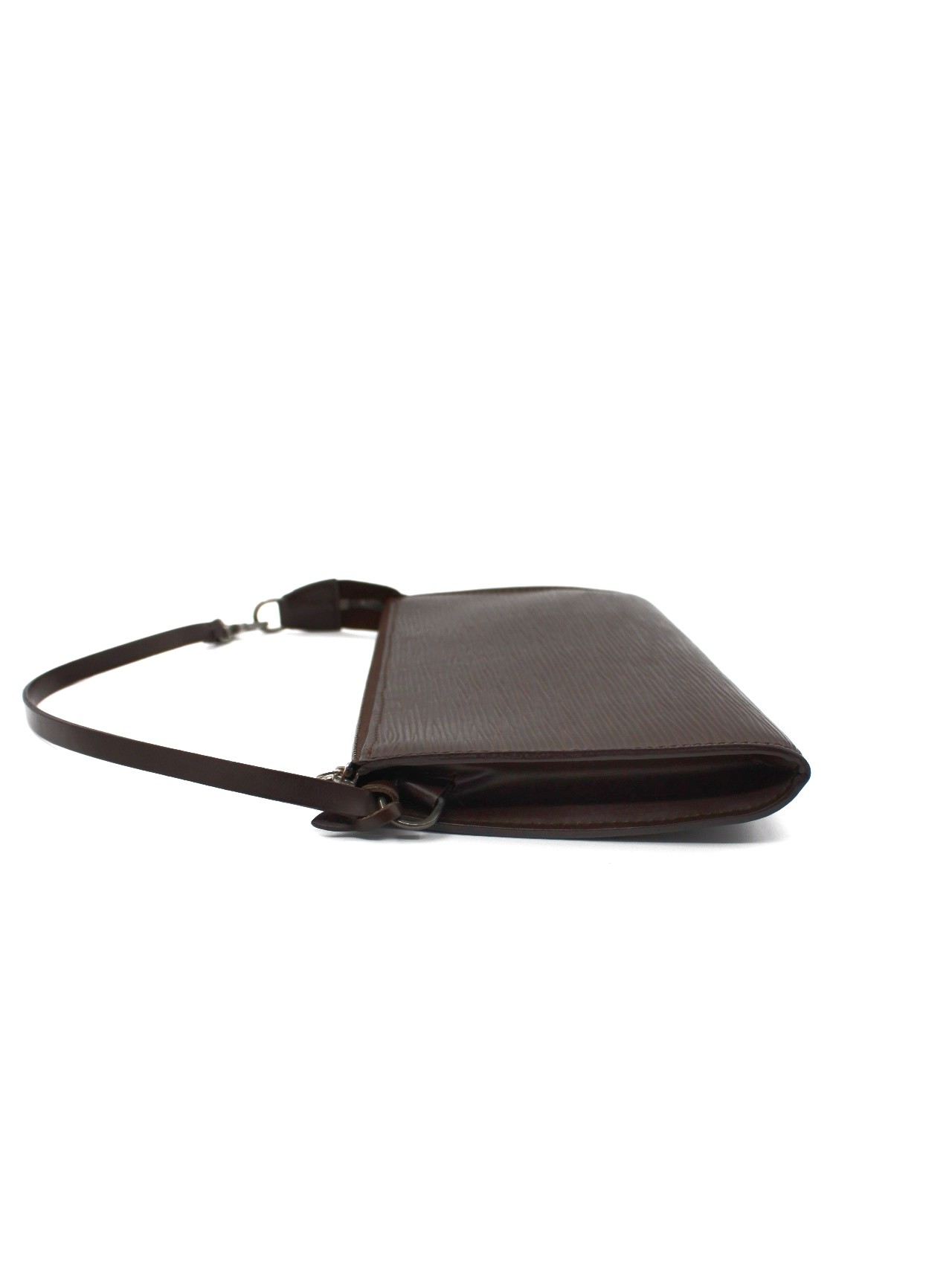 Pochette Louis Vuitton in Pelle Epi Marrone thumb