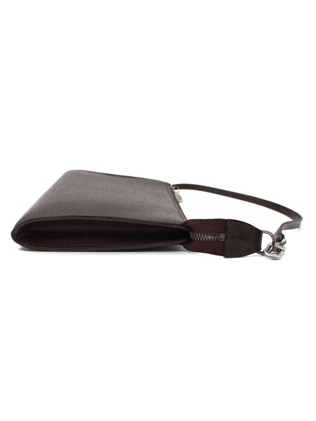Pochette Louis Vuitton in Pelle Epi Marrone thumb