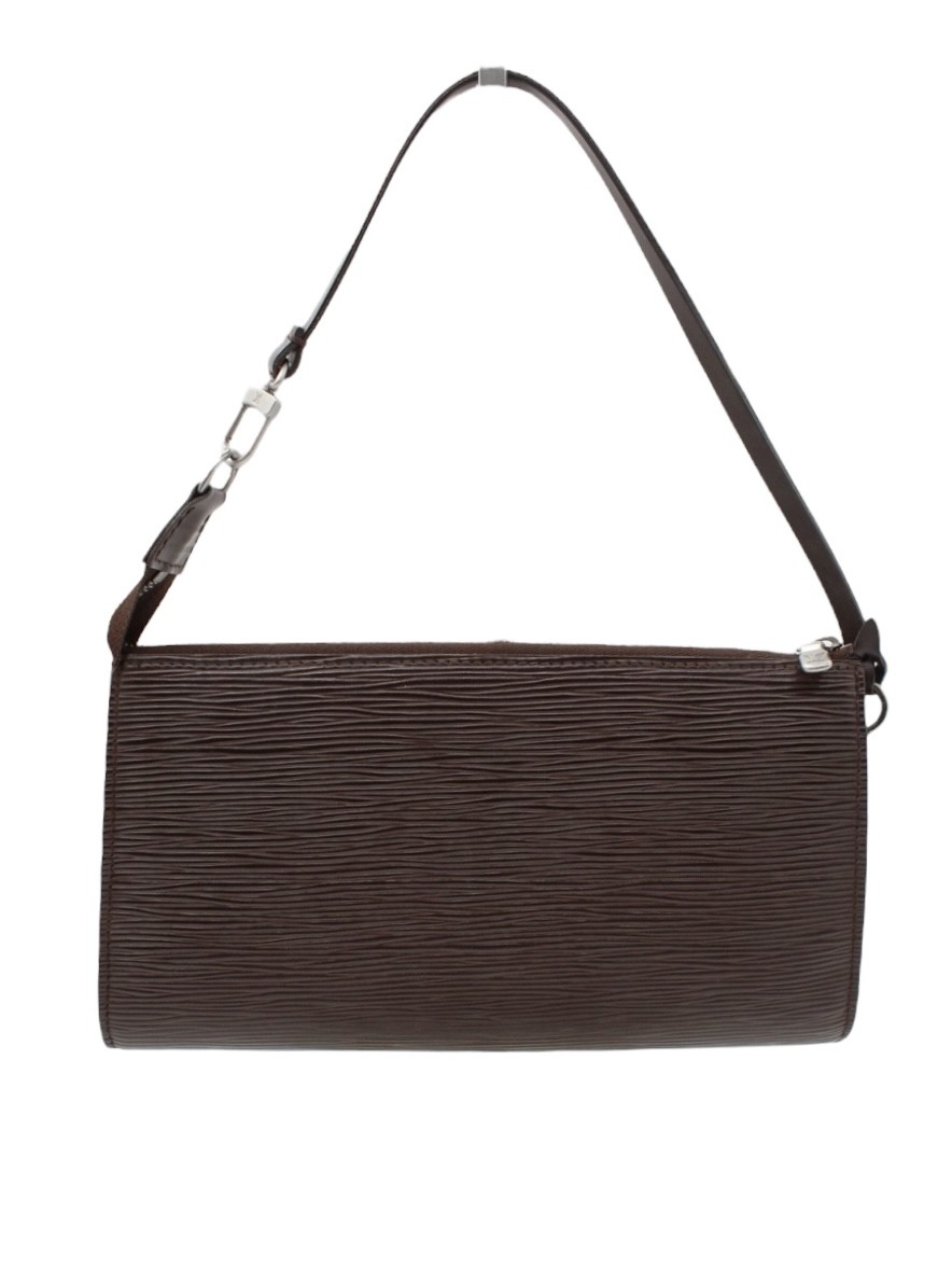 Pochette Louis Vuitton in Pelle Epi Marrone thumb