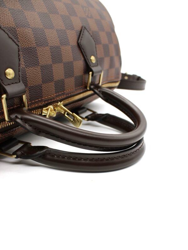 Borsa Louis Vuitton Speedy 30 Bandoulière in Damier Ebene