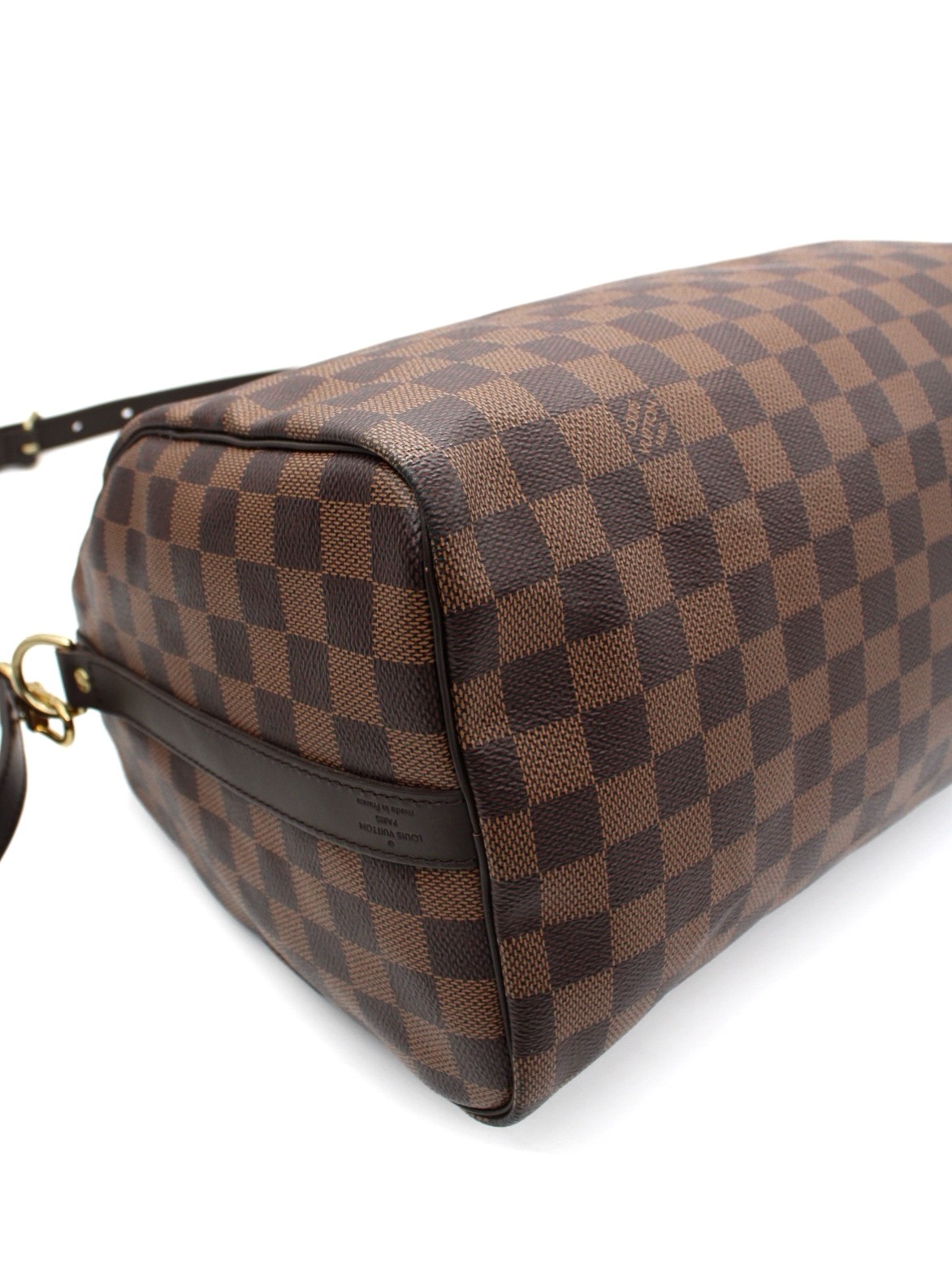 Borsa Louis Vuitton Speedy 30 Bandoulière in Damier Ebene thumb