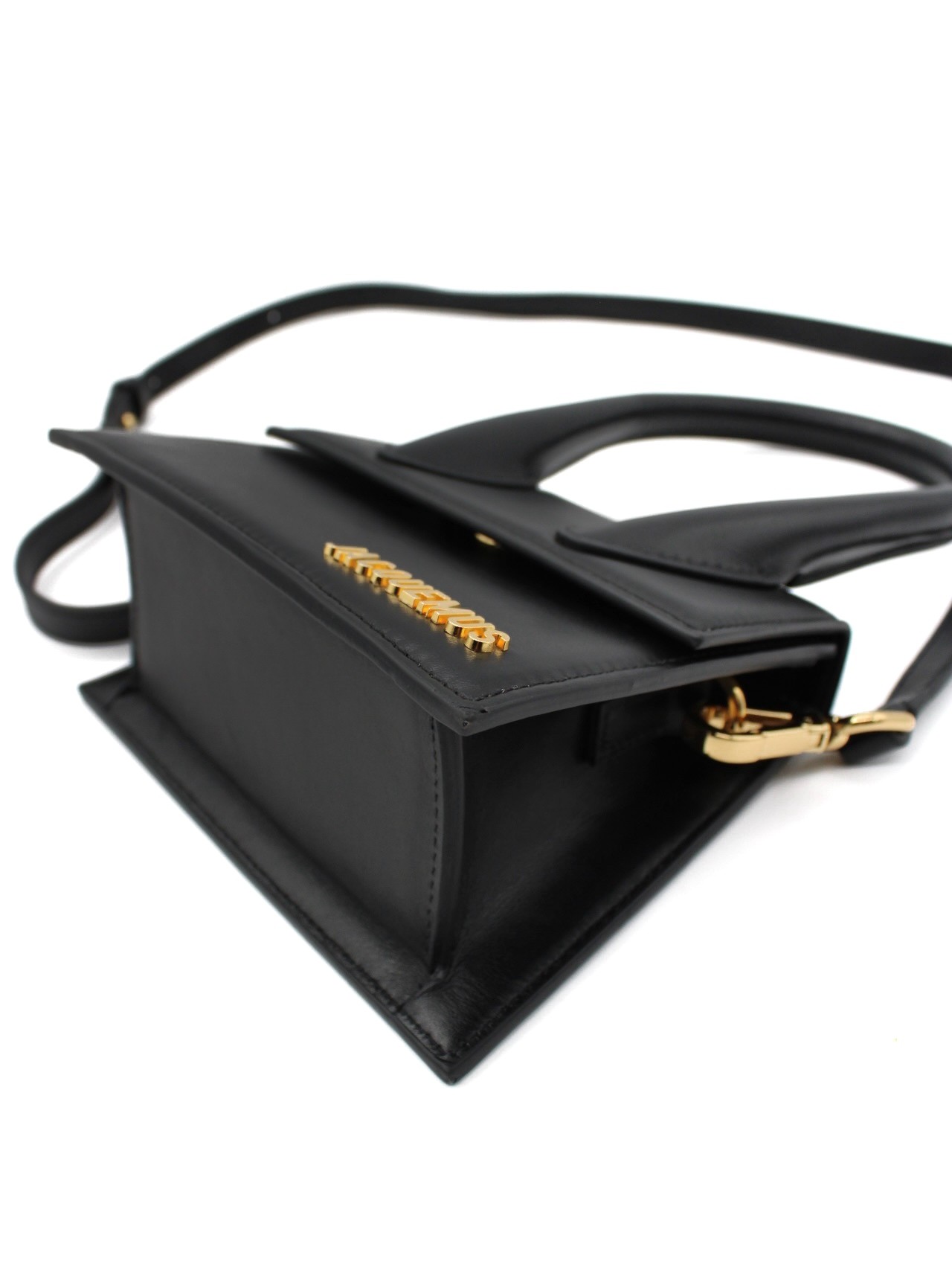 Borsa Jacquemus Le Chiquito Moyen Nera thumb