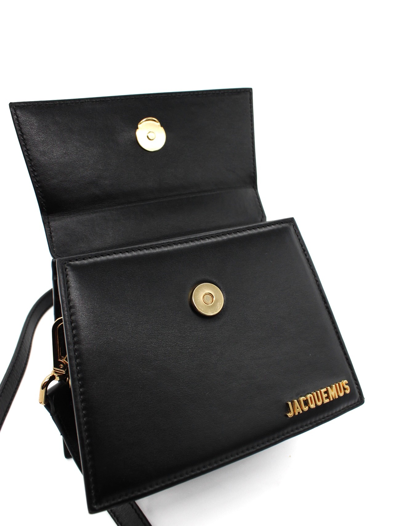 Borsa Jacquemus Le Chiquito Moyen Nera thumb