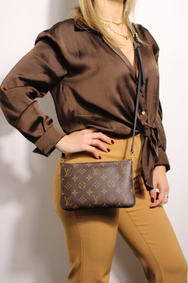Pochette Louis Vuitton Double Zip