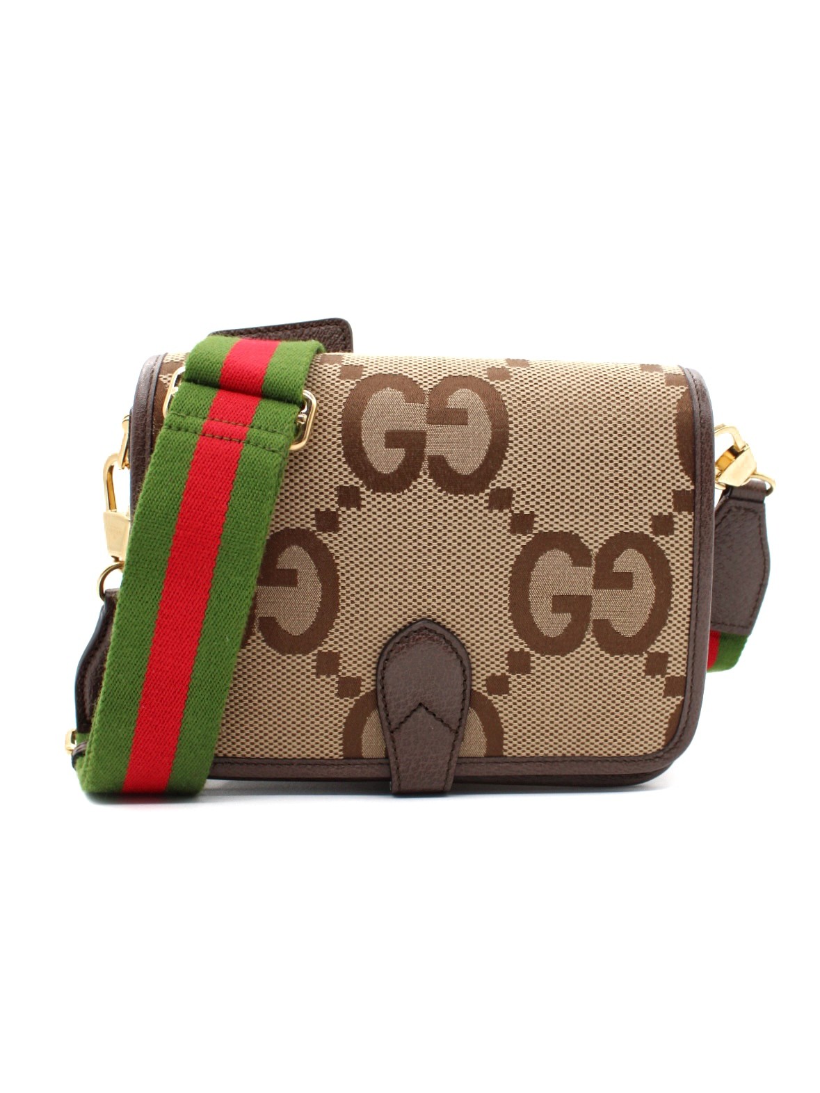 Tracolla Gucci Jumbo GG Canvas thumb