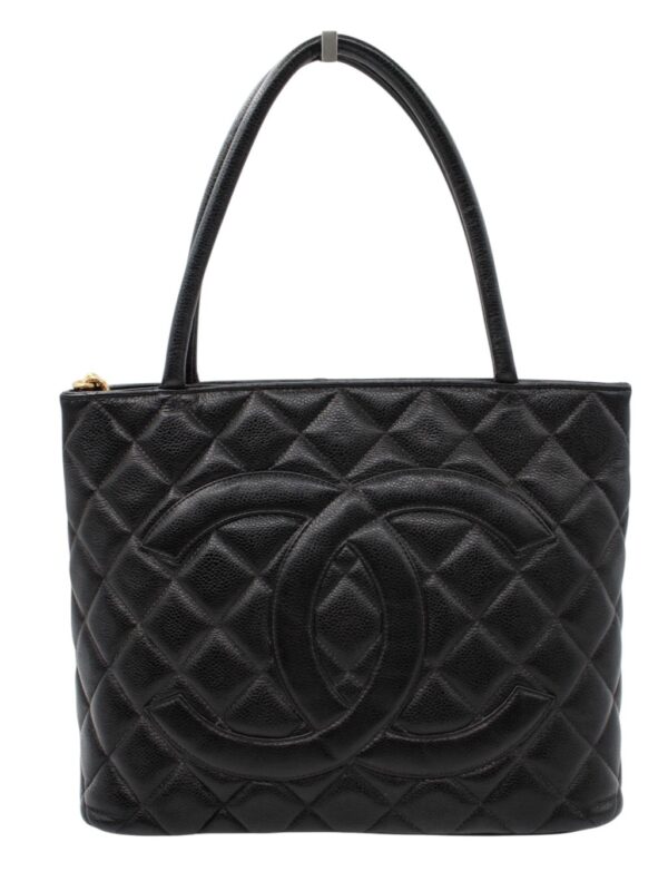 Borsa Chanel Medallion in Pelle Caviar