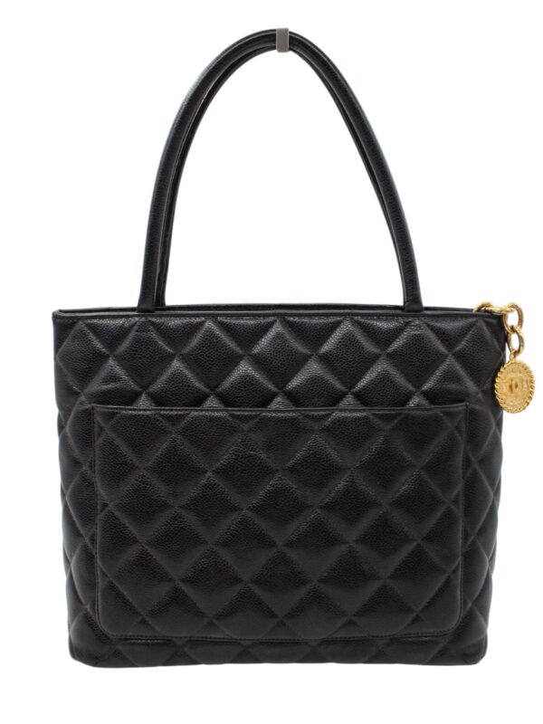 Borsa Chanel Medallion in Pelle Caviar