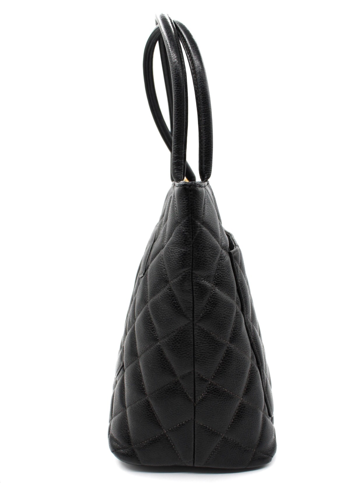 Borsa Chanel Medallion in Pelle Caviar thumb