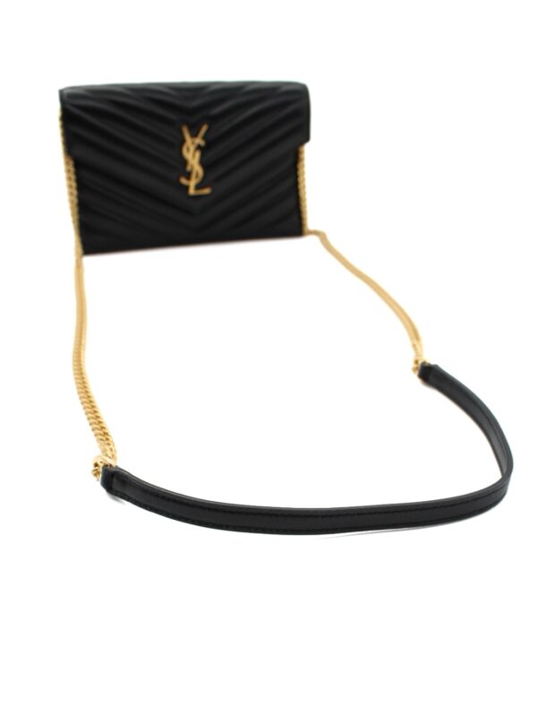 Tracolla Saint Laurent Cassandre in Pelle di Agnello