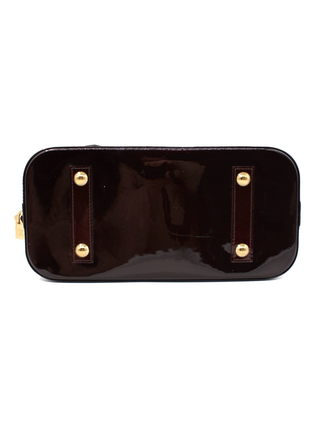 Borsa Louis Vuitton Alma PM in Vernis Amaranto thumb