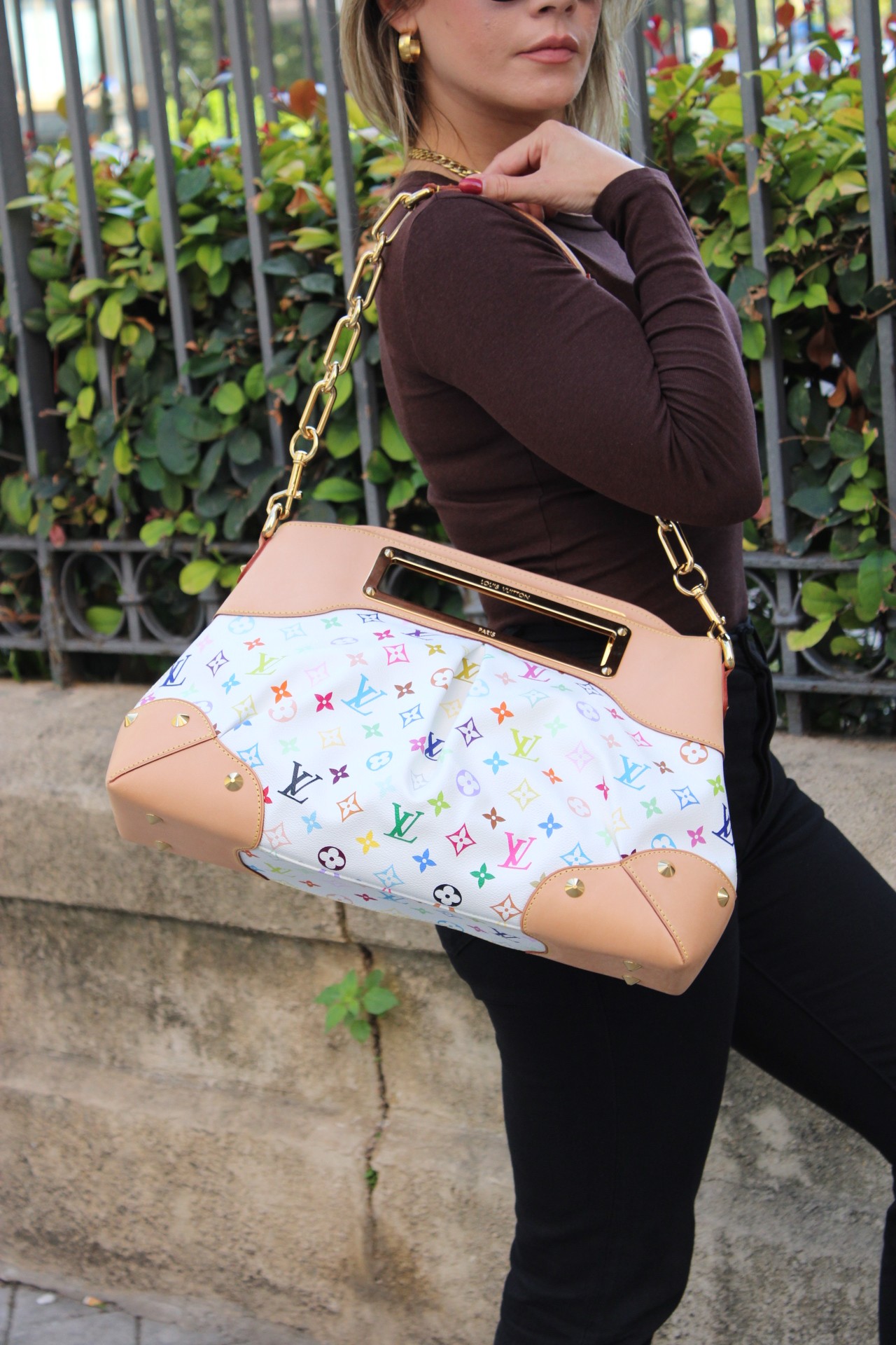 Borsa Louis Vuitton Judy multicolor thumb