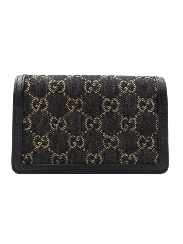 Tracolla Gucci Dionysus Super Mini in Denim