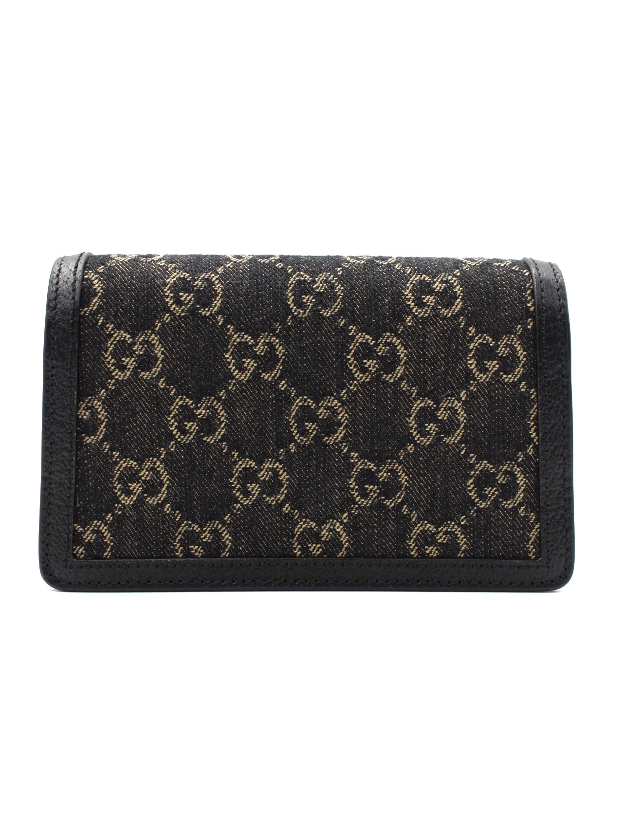 Tracolla Gucci Dionysus Super Mini in Denim thumb
