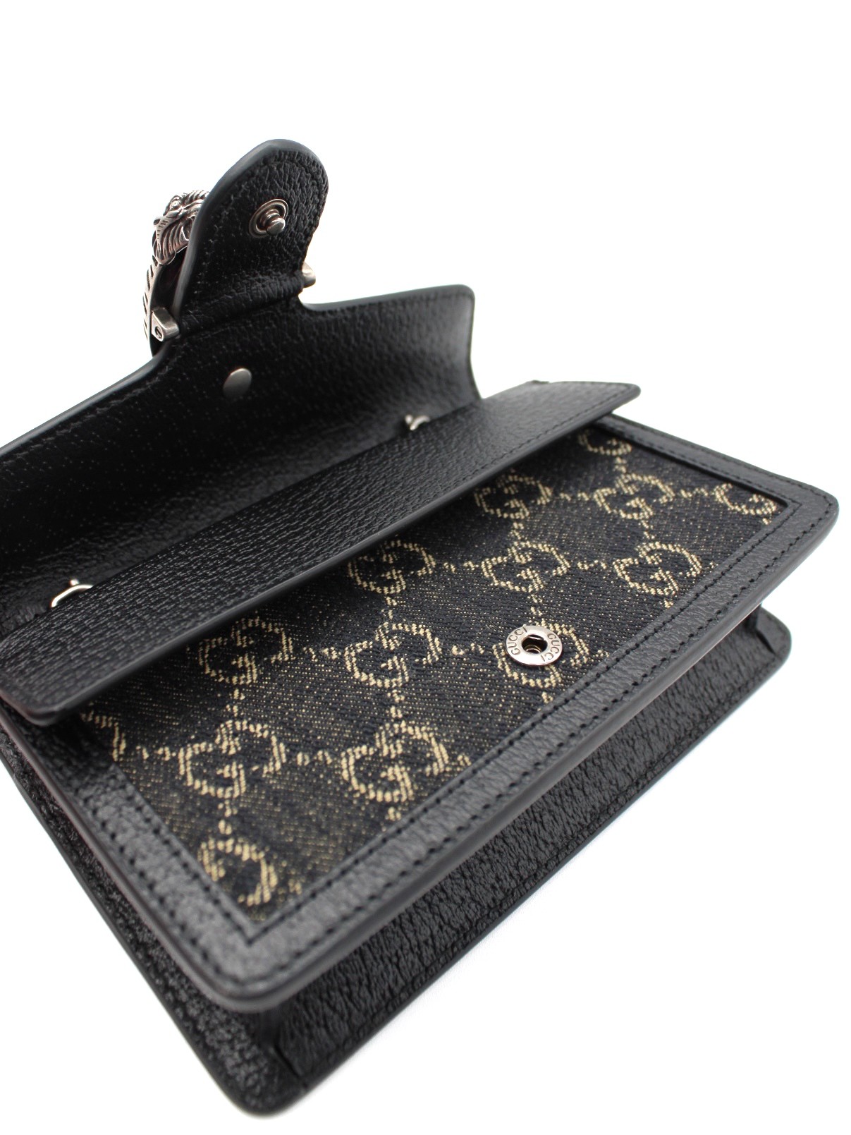 Tracolla Gucci Dionysus Super Mini in Denim thumb