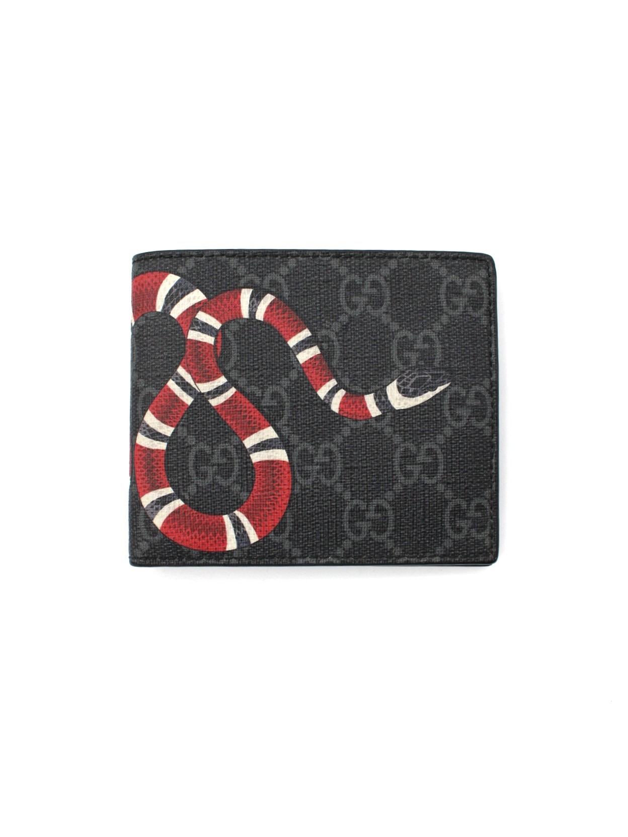 Portafoglio Gucci Bi-Fold con stampa Kingsnake thumb