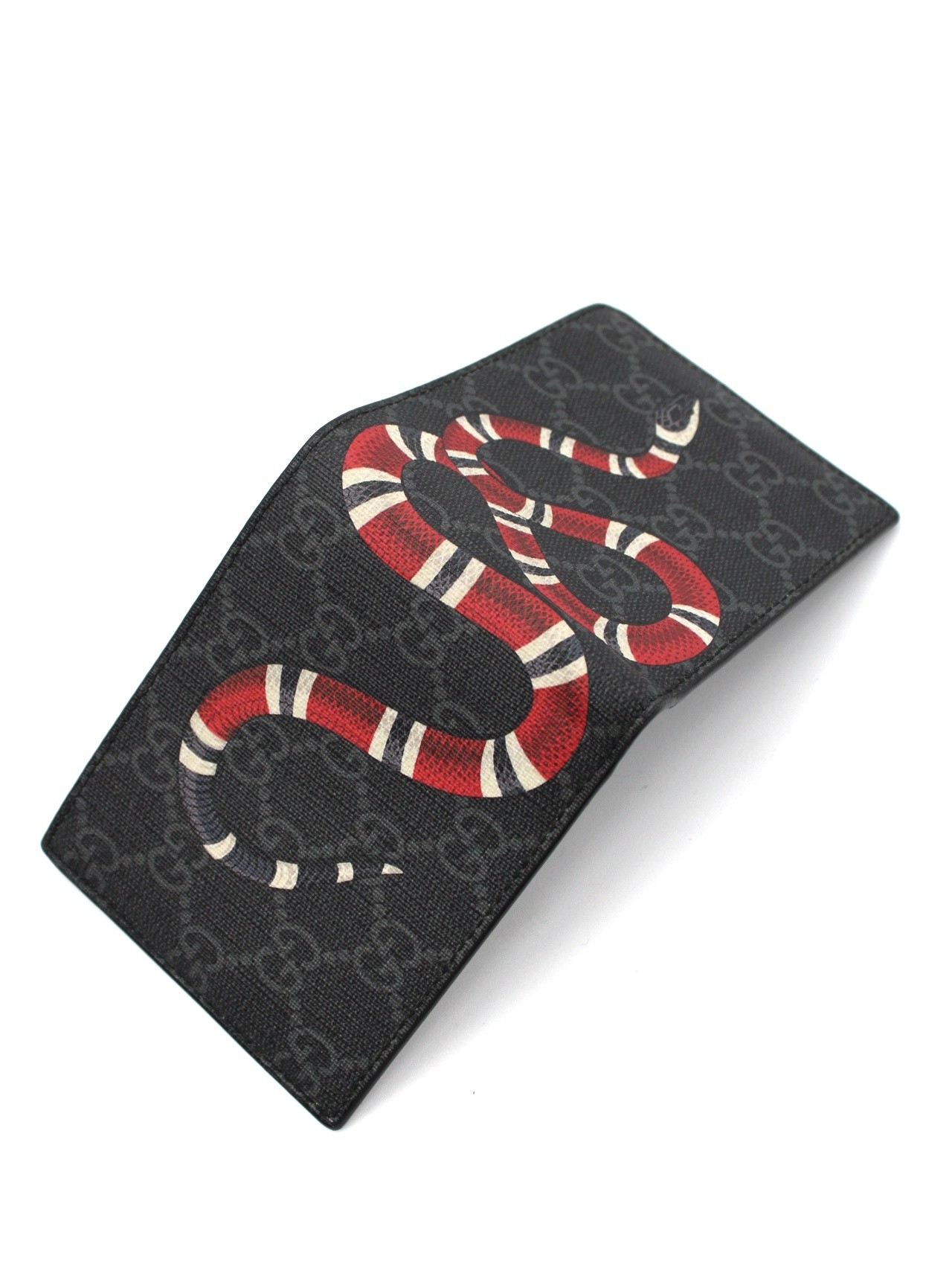 Portafoglio Gucci Bi-Fold con stampa Kingsnake thumb
