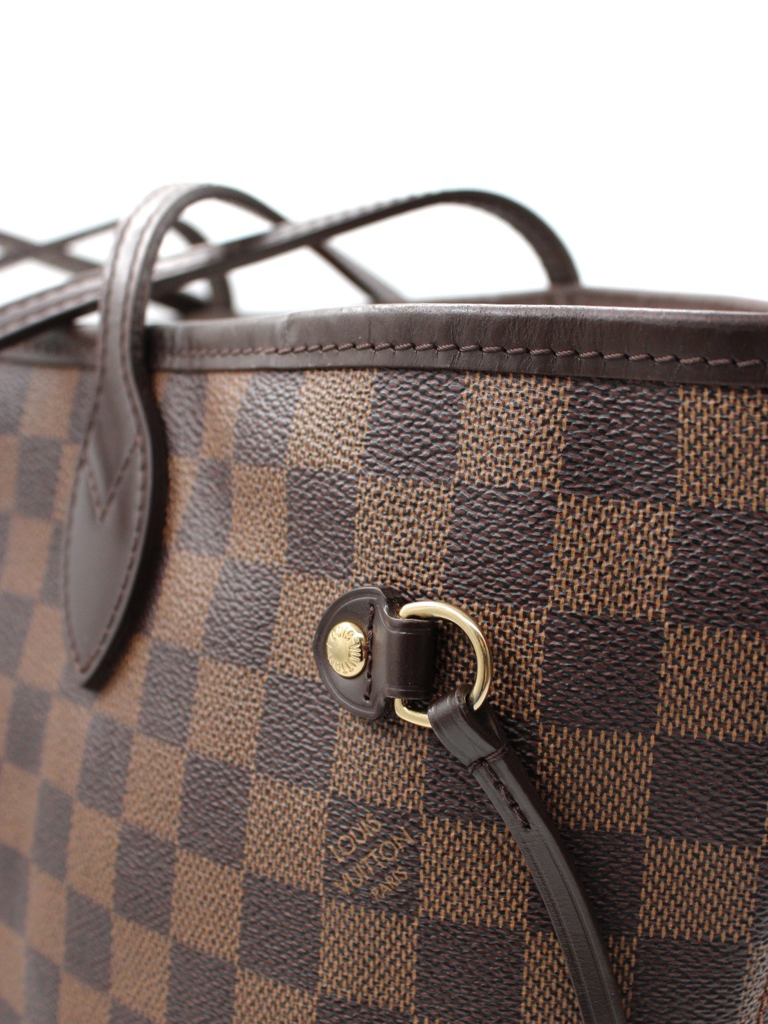 Borsa Louis Vuitton Neverfull MM Damier ebene thumb
