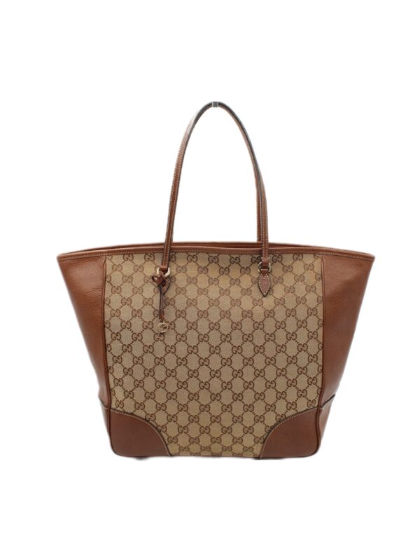Shopper Gucci in tessuto GG e pelle