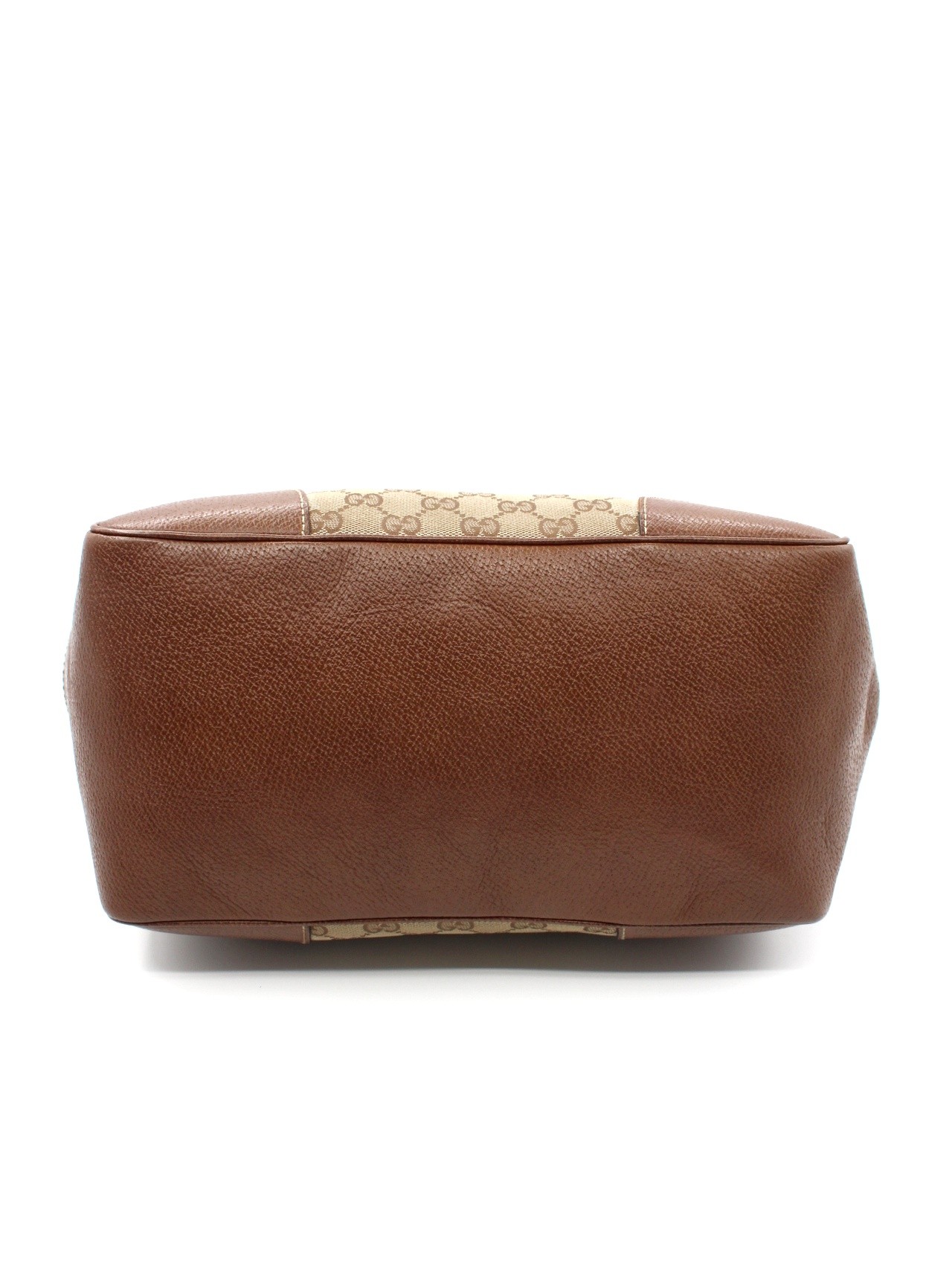 Shopper Gucci in tessuto GG e pelle thumb