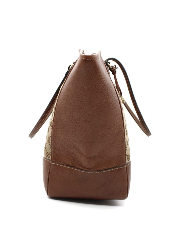 Shopper Gucci in tessuto GG e pelle