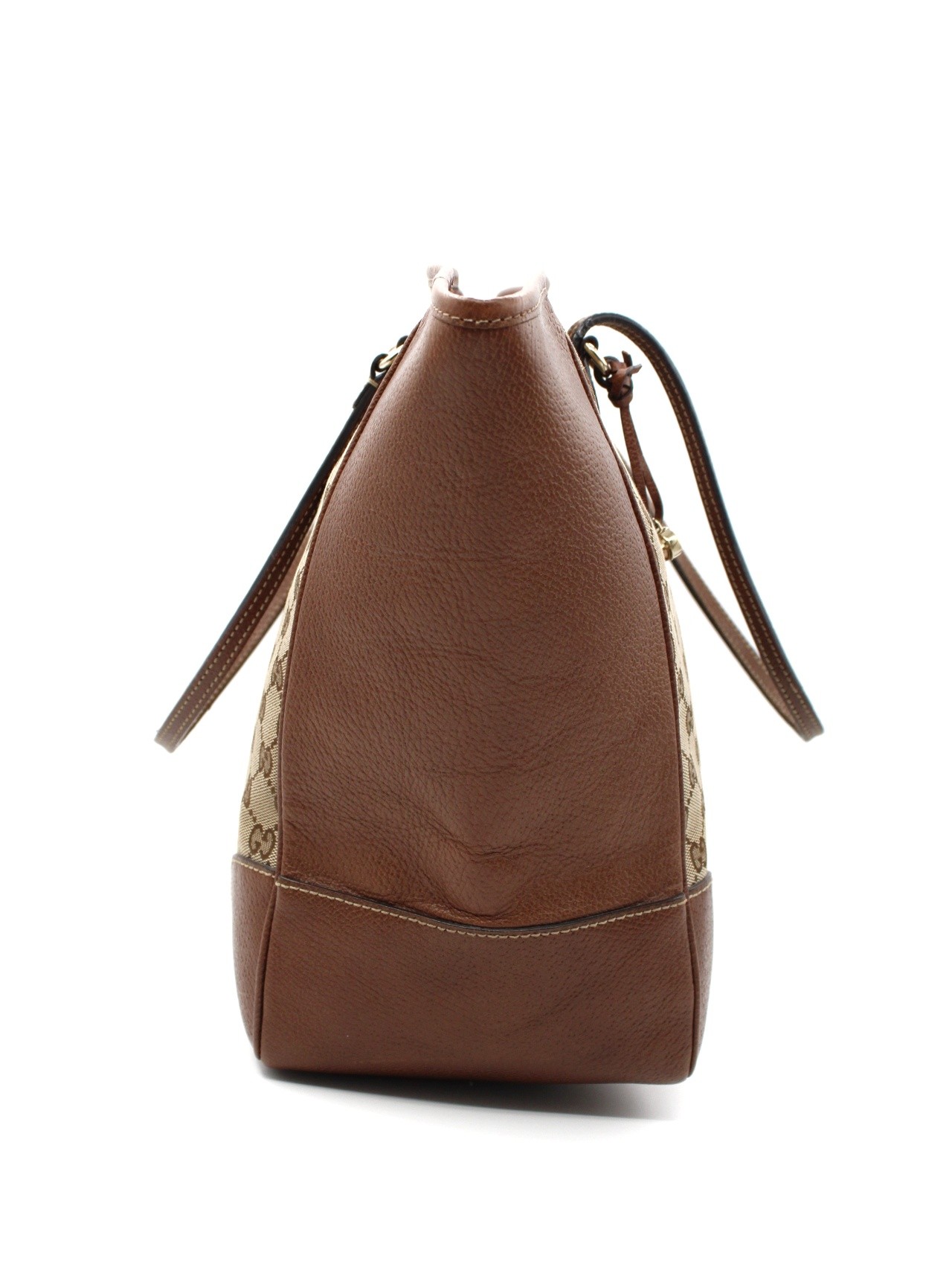 Shopper Gucci in tessuto GG e pelle thumb