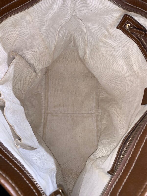 Shopper Gucci in tessuto GG e pelle