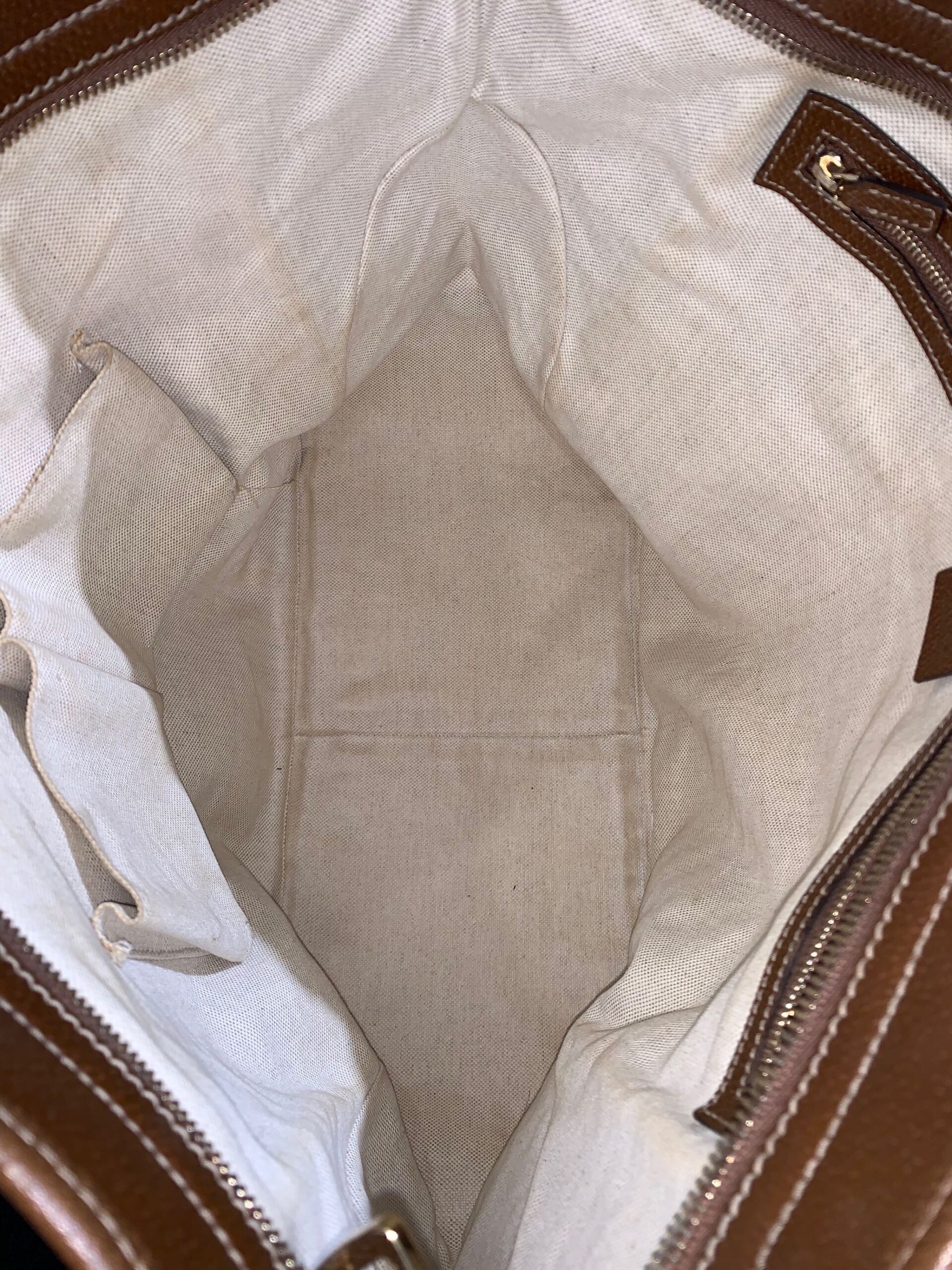 Shopper Gucci in tessuto GG e pelle thumb