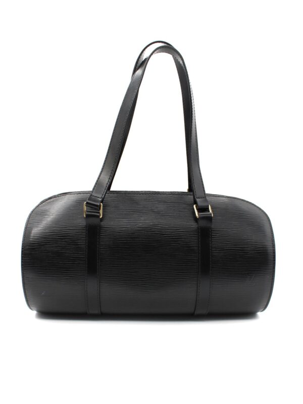 Borsa Louis Vuitton Soufflot in Pelle Nera Epi