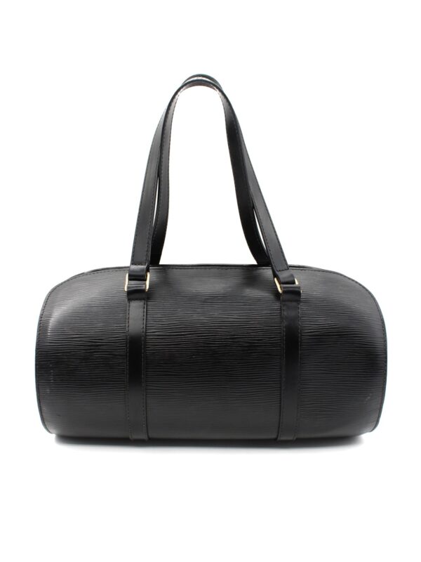 Borsa Louis Vuitton Soufflot in Pelle Nera Epi