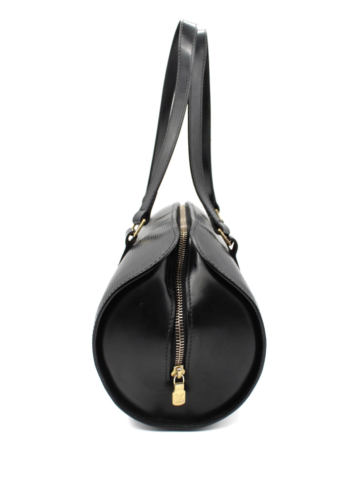 Borsa Louis Vuitton Soufflot in Pelle Nera Epi thumb