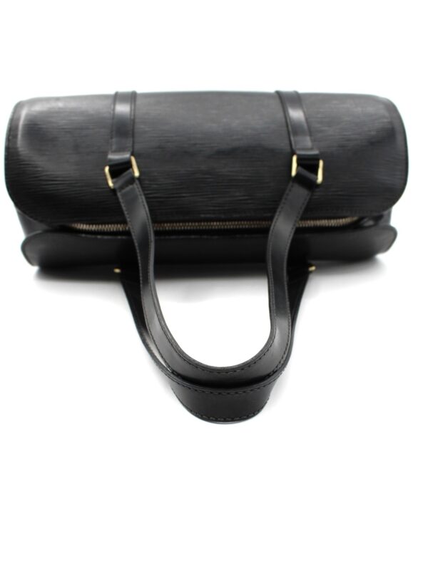 Borsa Louis Vuitton Soufflot in Pelle Nera Epi