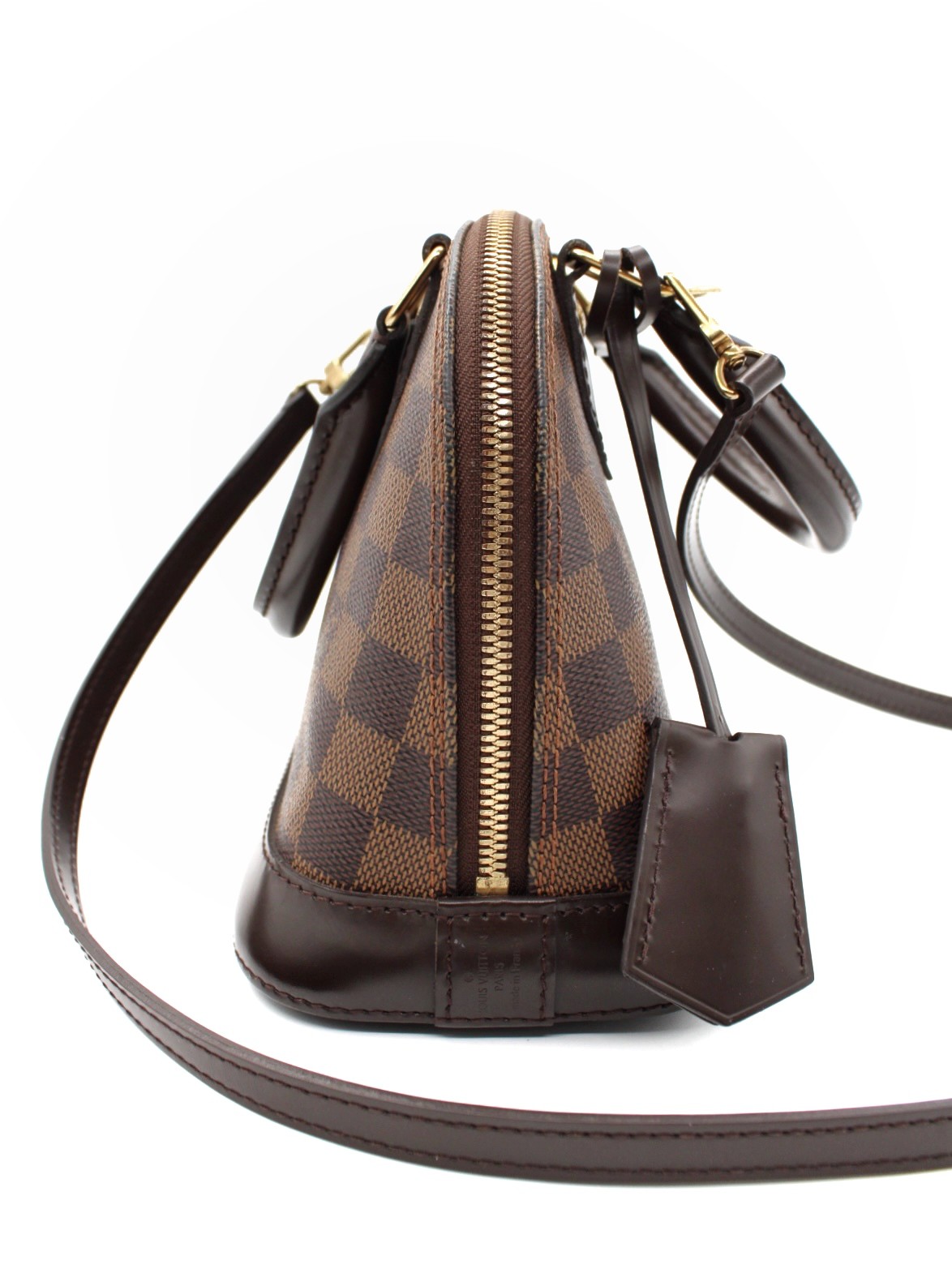 Borsa Louis Vuitton Alma BB Damier Ebene thumb